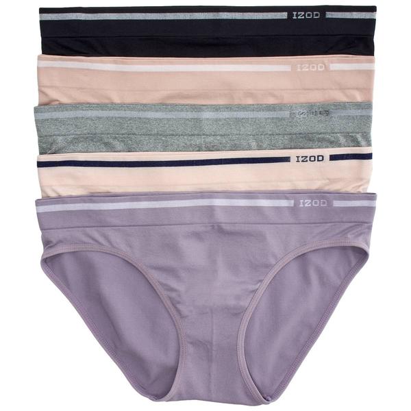 Juniors IZOD(R) 5pk. Seamless Bikini Panties - IZ70186BV