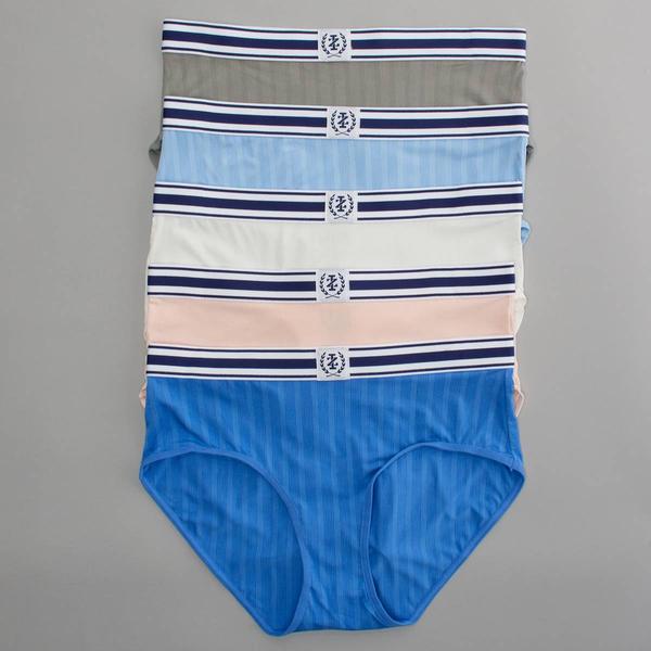 Juniors IZOD(R) 5pk. Jacquard Micro Brief Panties - IZ72873