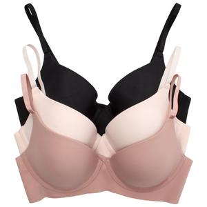 Womens Steve Madden 3pk. Wire Free Bra Gentle Lift SM21051A3 alternate view