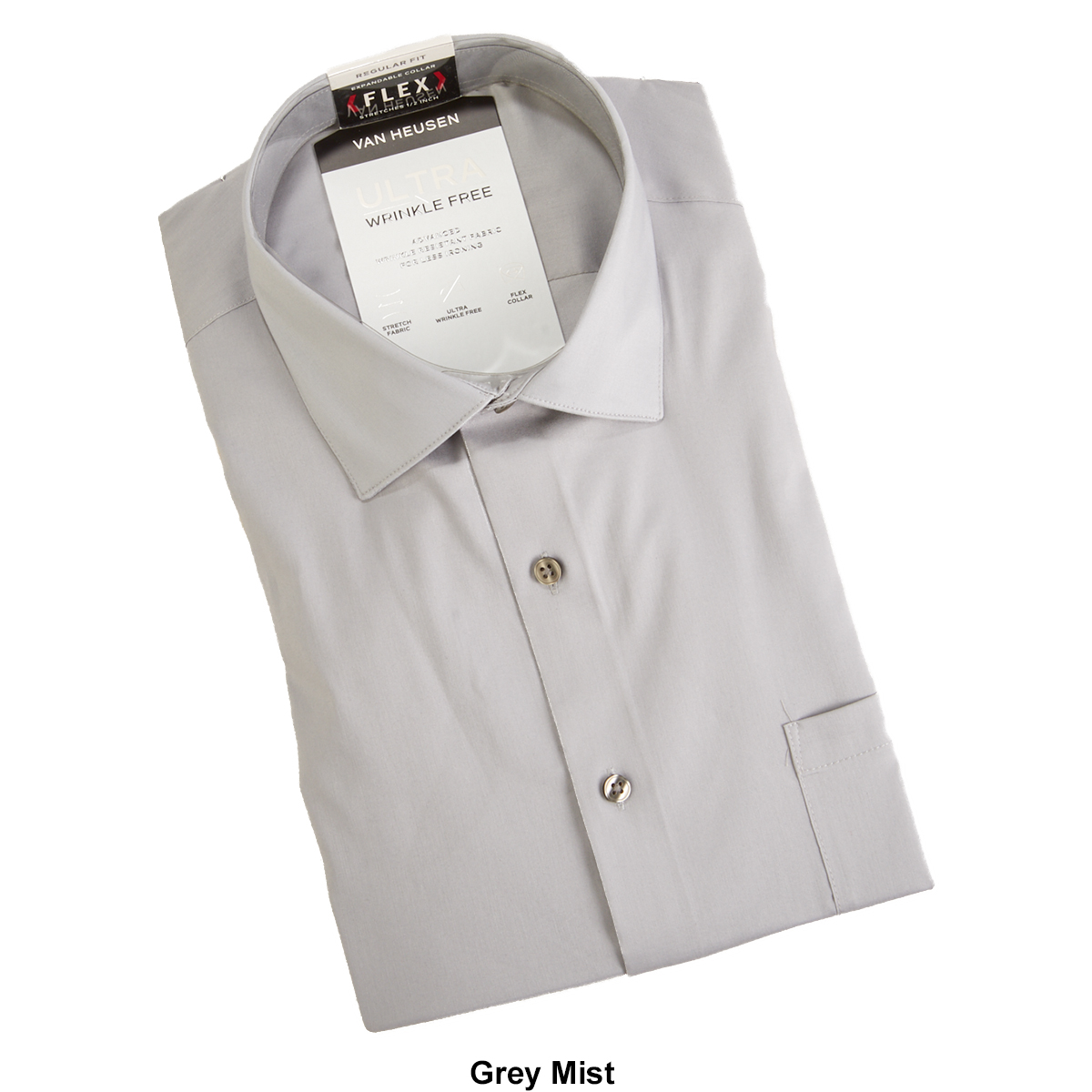 Mens Van Heusen(R) Regular Fit Stretch Dress Shirt