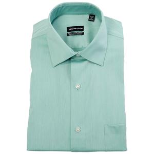 Mens Van Heusen(R) Regular Fit Wrinkle Free Long Sleeve Dress Shirt