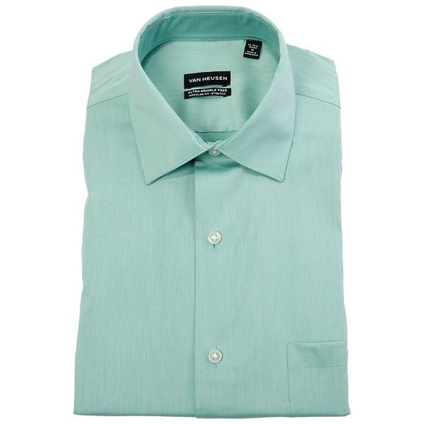 Mens Van Heusen(R) Regular Fit Wrinkle Free Long Sleeve Dress Shirt