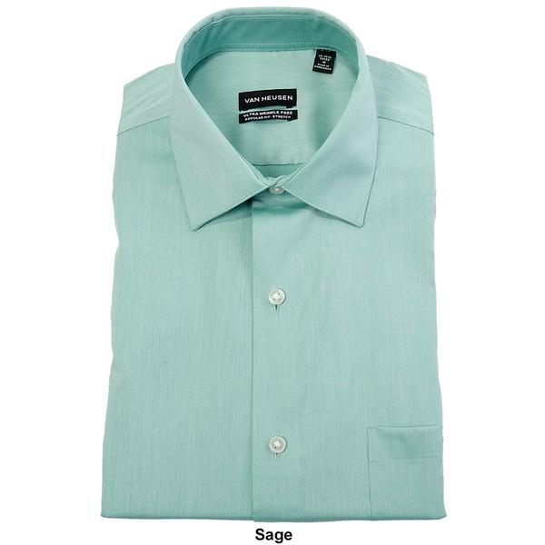 Mens Van Heusen(R) Regular Fit Wrinkle Free Long Sleeve Dress Shirt alternate view
