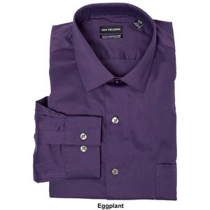 Mens Van Heusen(R) Regular Fit Spread Collar Solid Dress Shirt alternate view