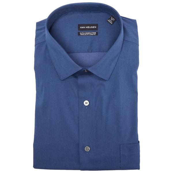 Mens Van Heusen(R) Ultra Wrinkle Free Regular Fit Dress Shirt