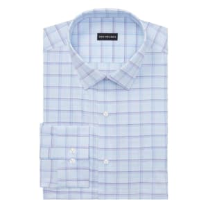 slim fit dress slacks Performance All Way Stretch Arrow Print Shirt