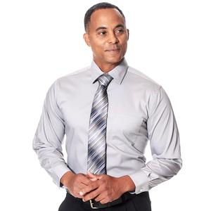 mens van heusen dress shirts Men's Shirt Fitted Poplin Solid, Black, 14.5" Neck 32"-33" Sleeve : Clothing, Shoes & Jewelry Two button positions allow for a more customized Van Heusen Mens Dress Shirt