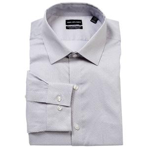 Mens Van Heusen(R) Wrinkle Free Slim Fit Dress Shirt - Pebble Print
