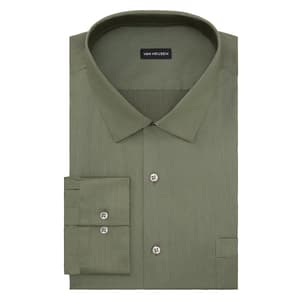 slim fit dress slacks Van Huesen Slim FitFlex Stretch Wrinle Free Dress Shirt-Lavender main image 0