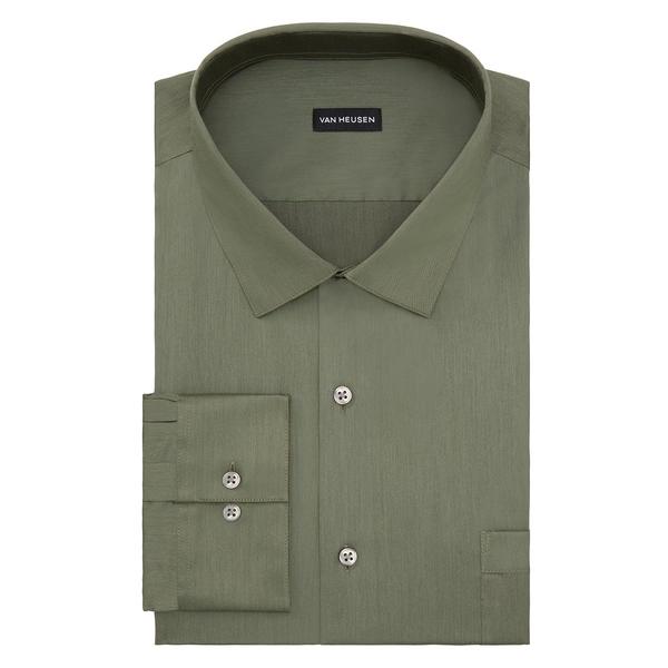Mens Van Heusen(R) Slim Fit Solid Stretch Dress Shirt alternate view