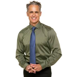 Mens Van Heusen(R) Slim Fit Solid Stretch Dress Shirt