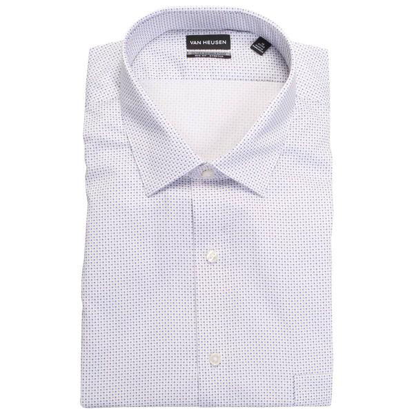 Mens Big & Tall Van Heusen(R) Tall Fit Dress Shirt - Taupe/Navy