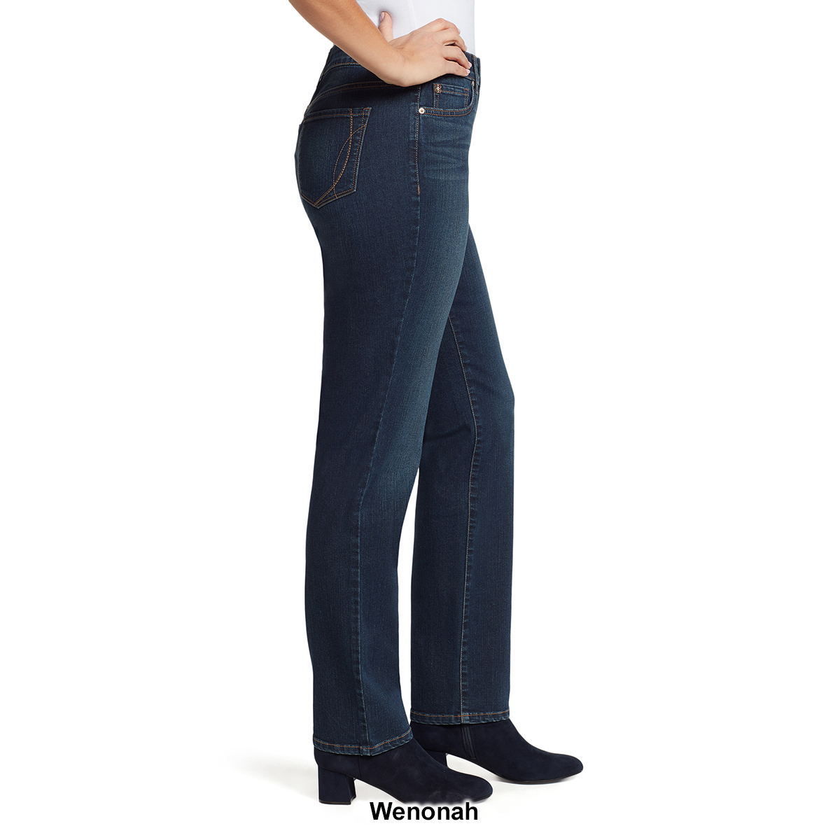 Womens Bandolino Mandie Straight Leg Jeans