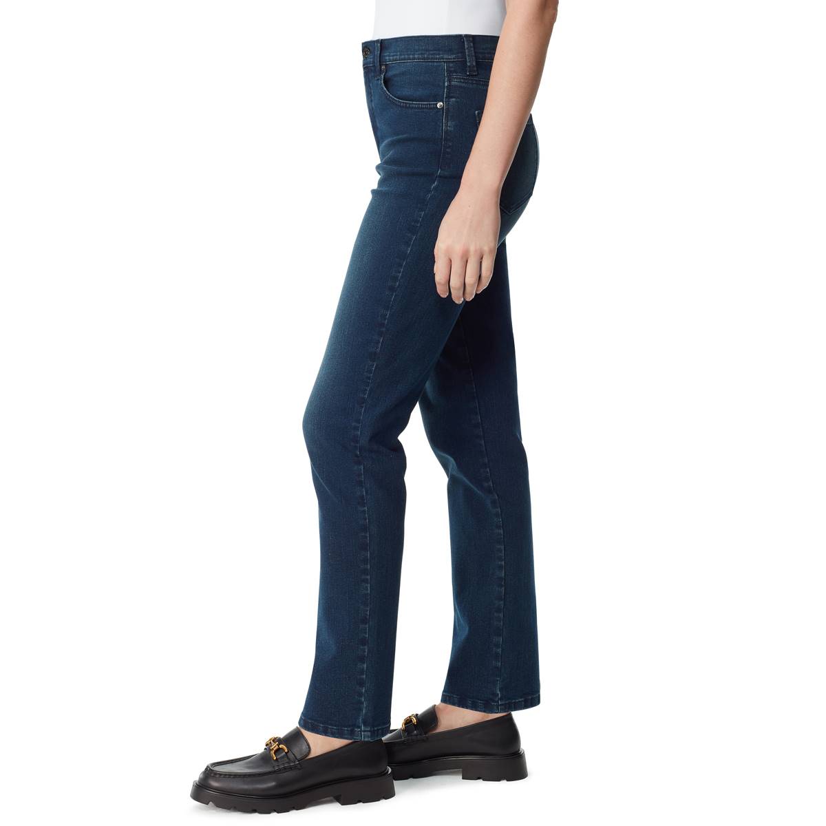 Petite Gloria Vanderbilt Amanda 5-Pocket Short Straight Jeans