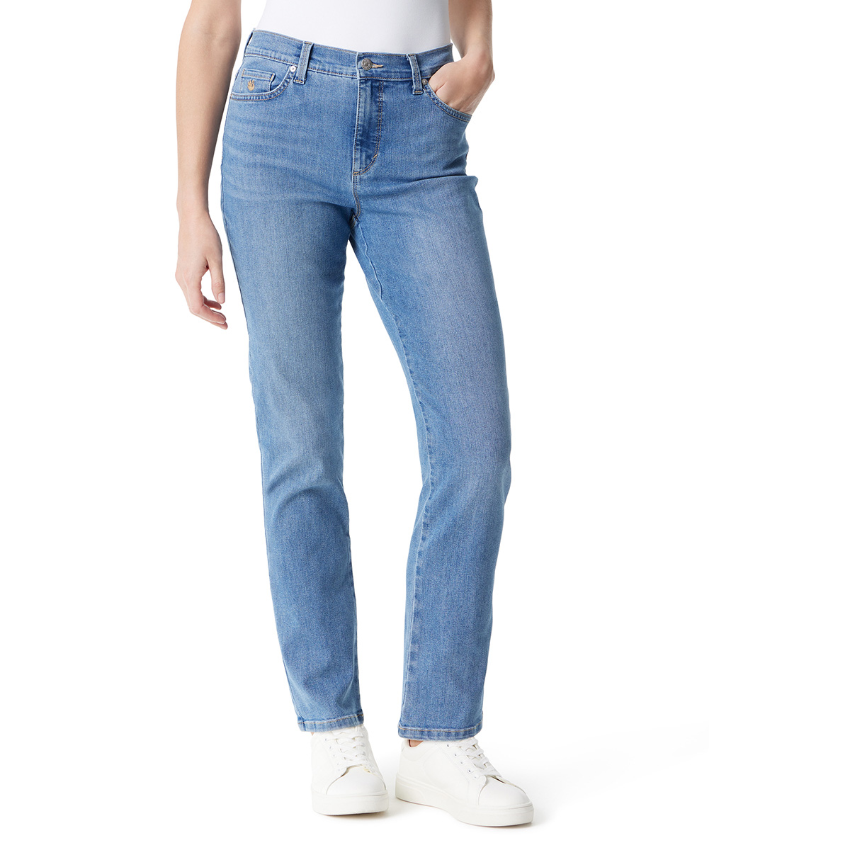 Womens Gloria Vanderbilt Amanda Classic Average Length Jeans