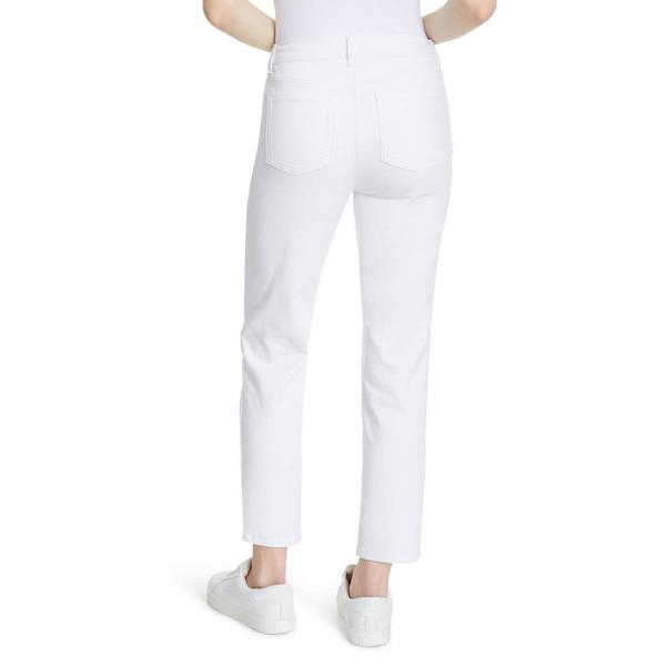 Womens Gloria Vanderbilt 5-Pocket Solid Straight Ankle Jeans alternate view
