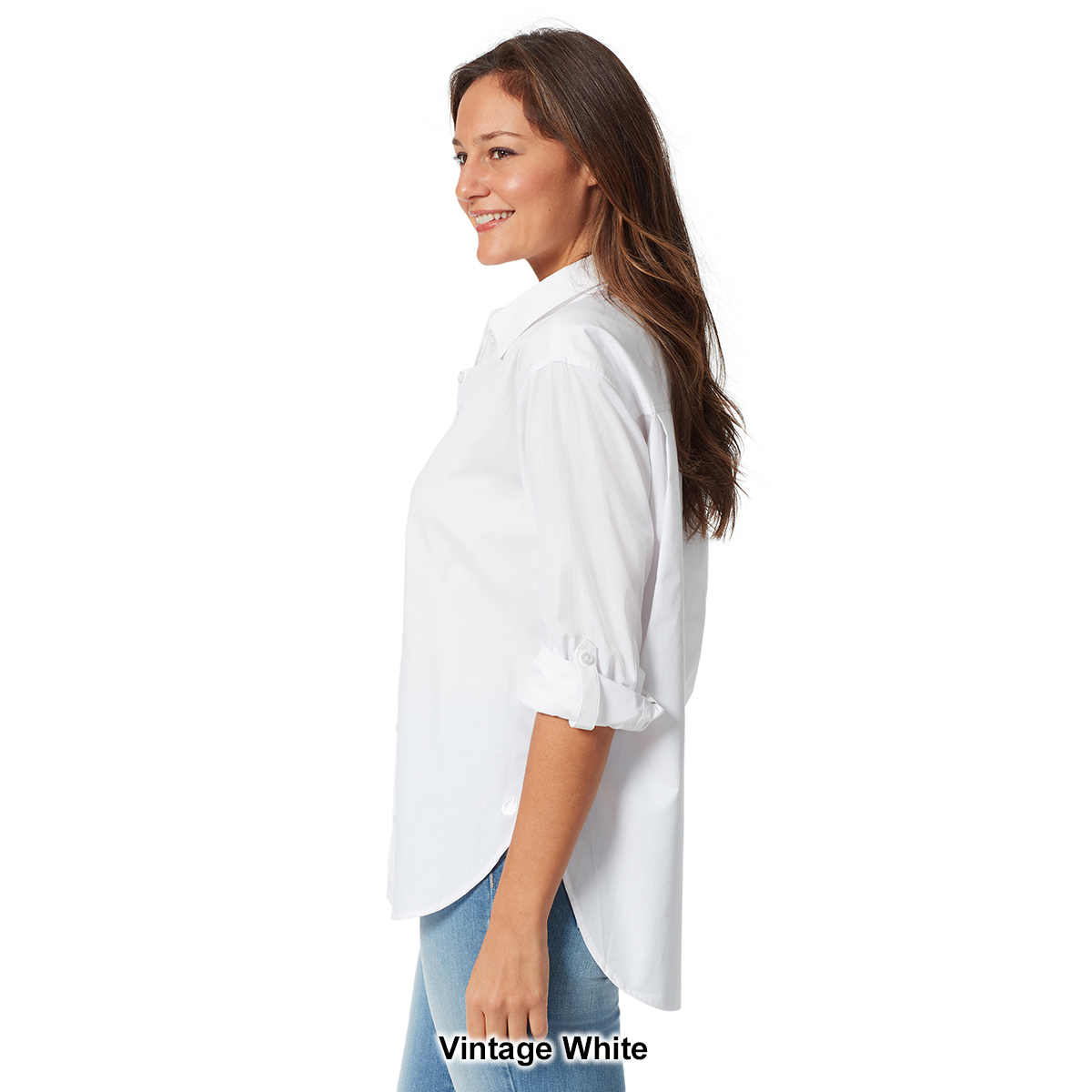 Womens Gloria Vanderbilt Amanda Casual Button Down Top