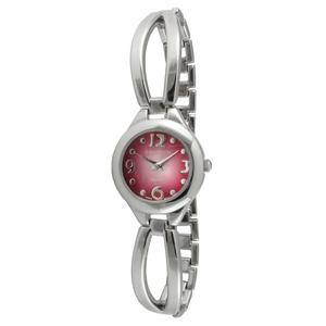 Womens TIMETECH Fashion Silver-Tone Bangle Bracelet Watch - 2688L