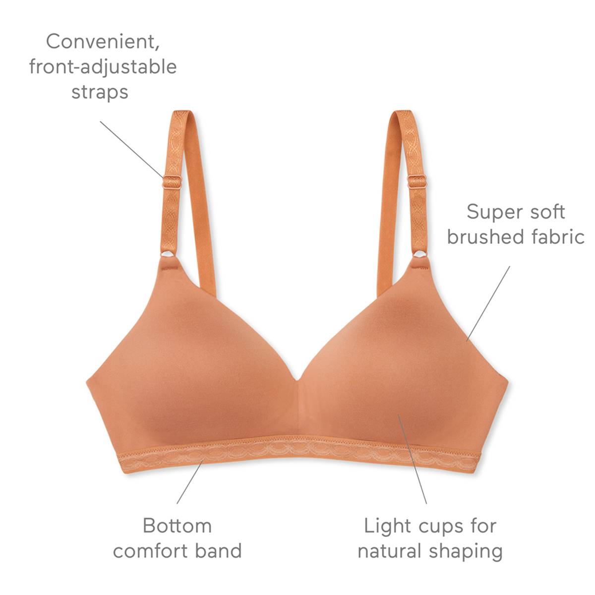 Womens Warner's Cloud 9(tm) Wire-Free Contour Bra 01269