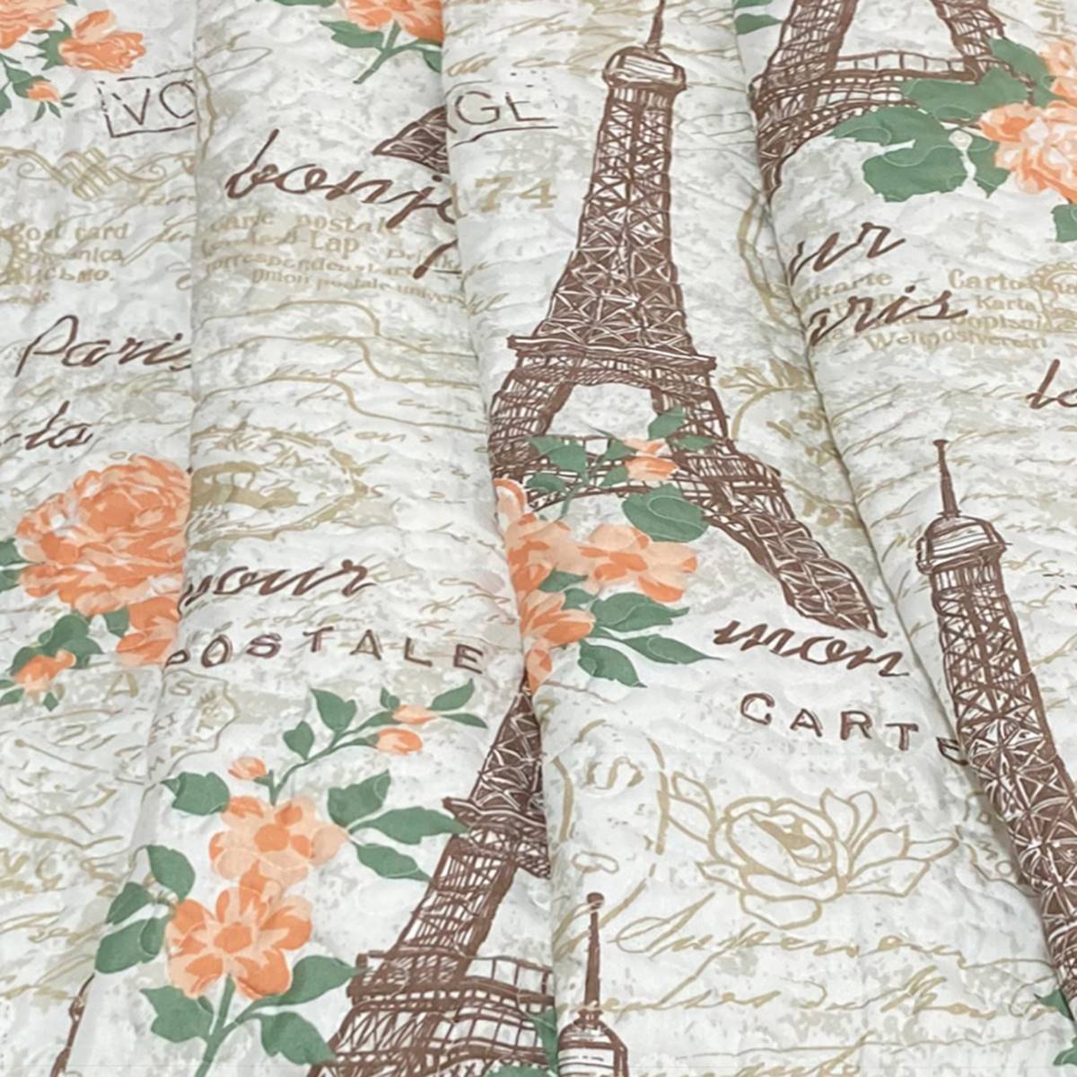 Harper Lane Vintage Paris Peach Sherpa Throw