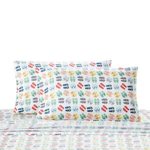 Seaside Resort Flip Flops Sheet Set