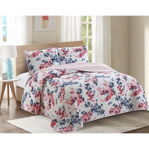 Universal Home Fashions Lorraine 3pc. Quilt Set