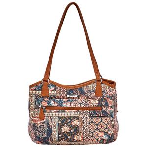 MultiSac Oakland Java Patchwork 4 Poster Shoulder Bag alternate view