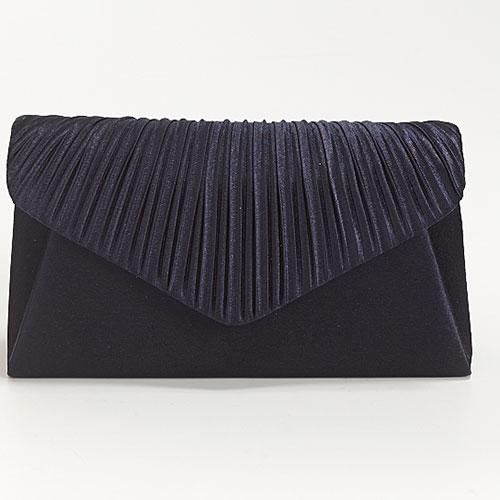 Jessica McClintock Solid Pleated Envelope Clutch