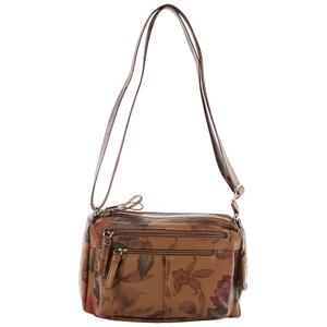 MultiSac Meyer Double Entry Shadowbrook Floral Exterior Crossbody