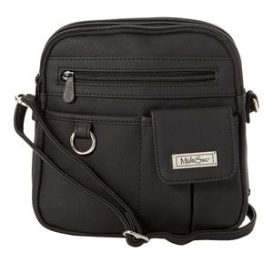 MultiSac North/South Solid Zip-Around Minibag Crossbody