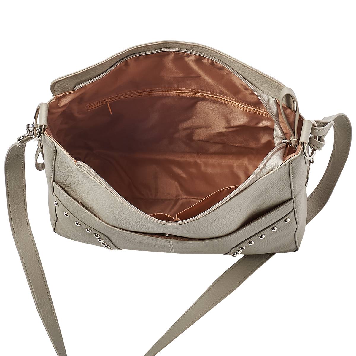 Koltov Angela Large Crossbody - Cloud Grey