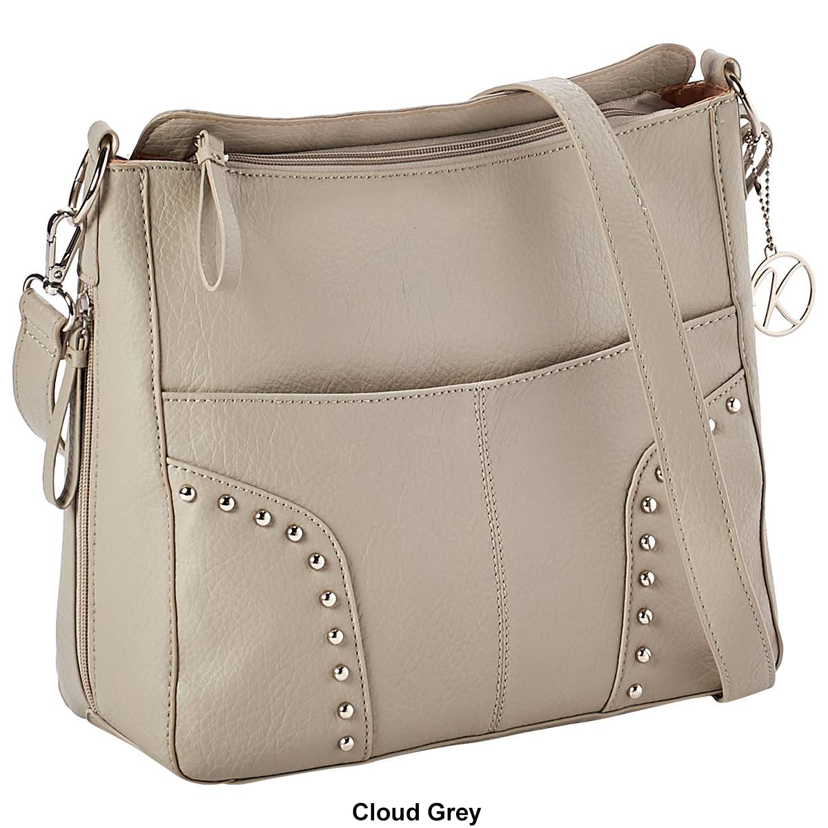 Koltov Angela Large Crossbody - Cloud Grey