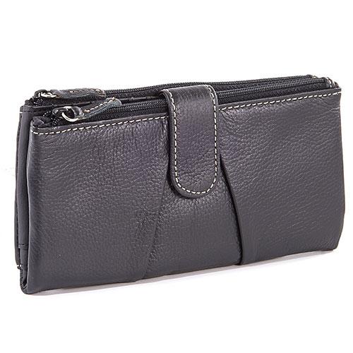 Womens Mundi Rio Heather Solid Soft Wallet