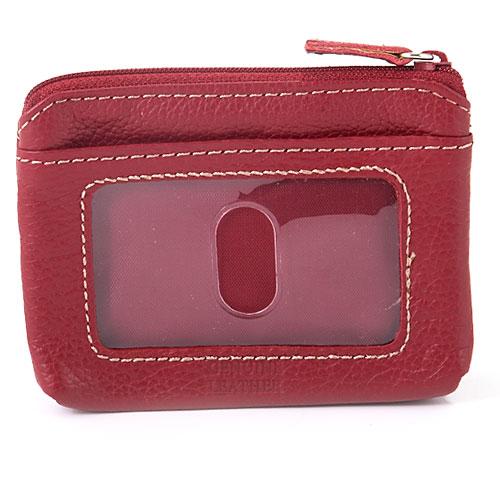 Womens Mundi Solid Leather Mini Wallet alternate view