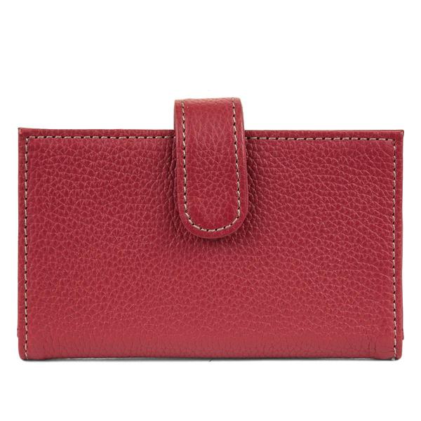 Womens Mundi KK Solid Card Case Wallet