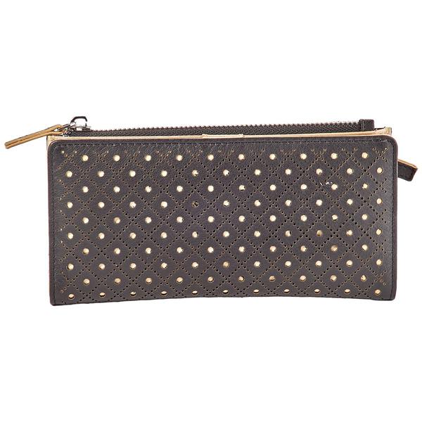 Womens Mundi Perforated Leather Delilah Wallet