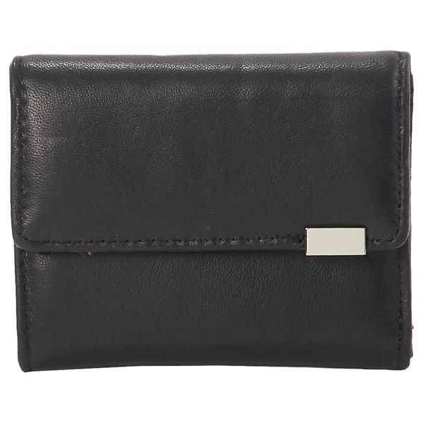 Womens Mundi Mini Trifold Solid Wallet