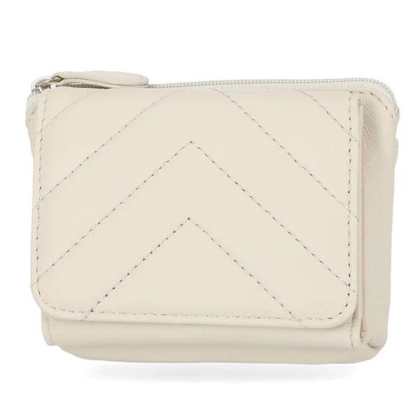 Womens Mundi Quilted Lamb Mini Wallet alternate view