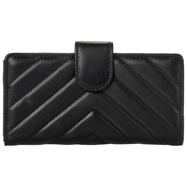 Womens Mundi Quilted Lamb Solid Mini Slim Clutch Wallet alternate view