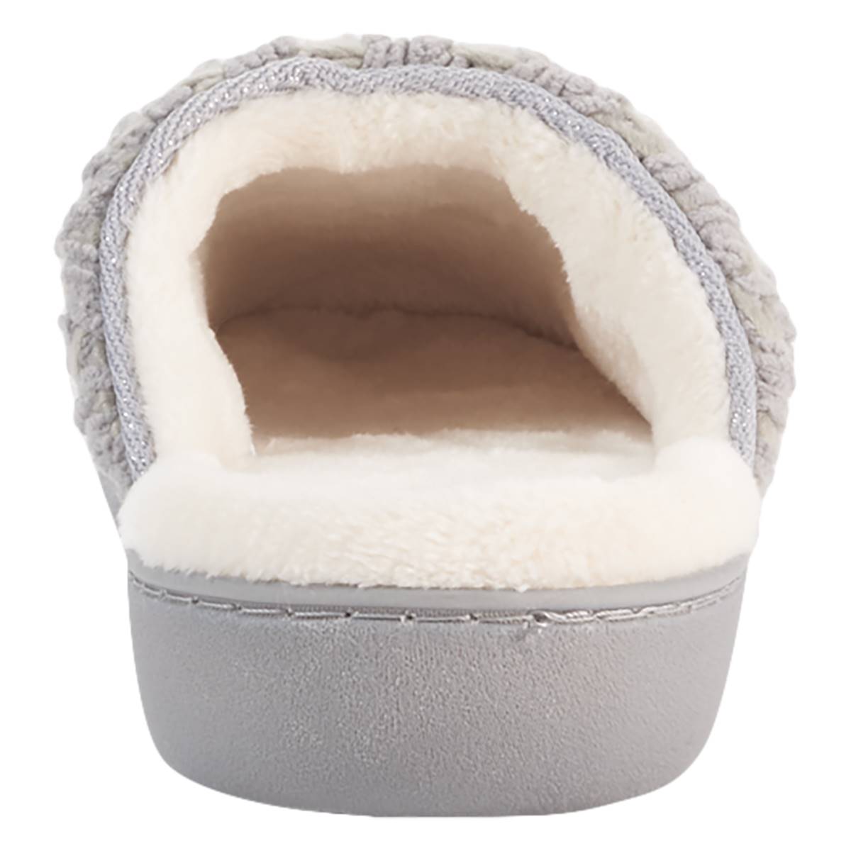 Womens Aerosoles Basketweave Chenille Scuff Slippers