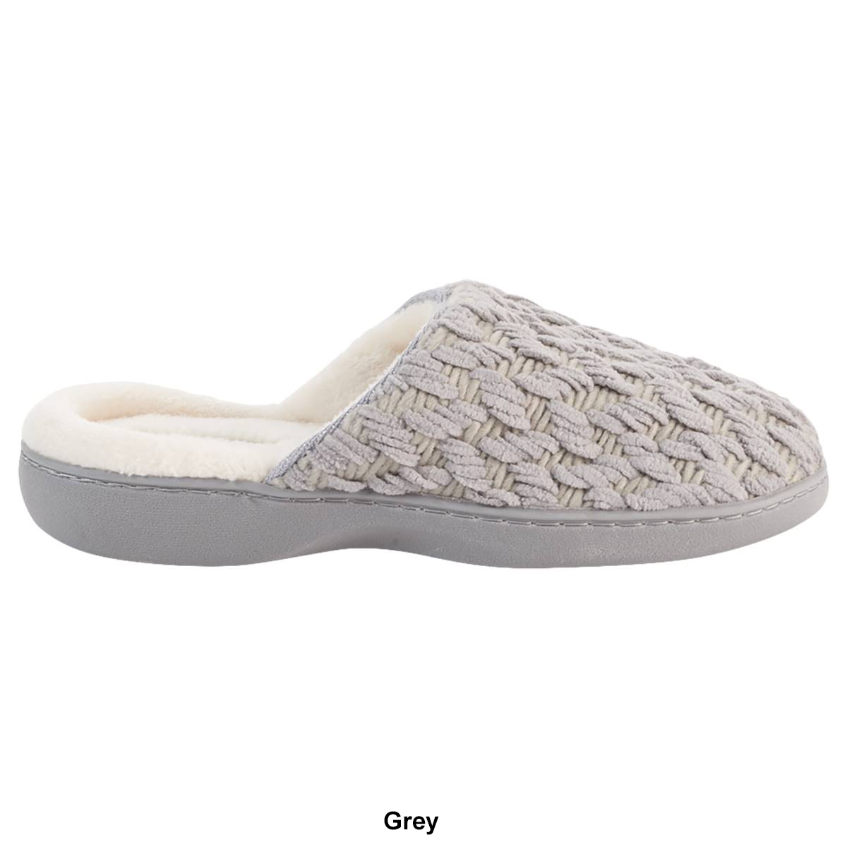 Womens Aerosoles Basketweave Chenille Scuff Slippers