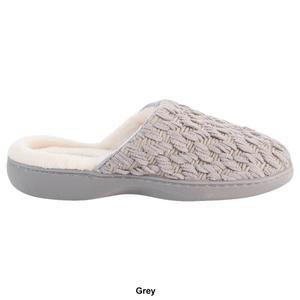 Womens Aerosoles Basketweave Chenille Scuff Slippers alternate view