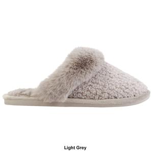Womens Aerosoles Cozy Faux Fur Clog Slippers alternate view