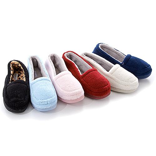 Womens Aerosoles Soft Terry Closed Back Slippers alternate view