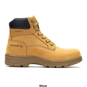 Mens Wolverine Carlsbad Waterproof 6in. Soft Toe Work Boots alternate view