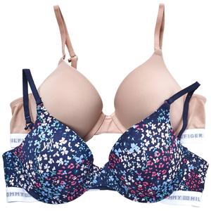 Womens Tommy Hilfiger 2pk. Micro Underwire Push Up Bra-R87T613 alternate view