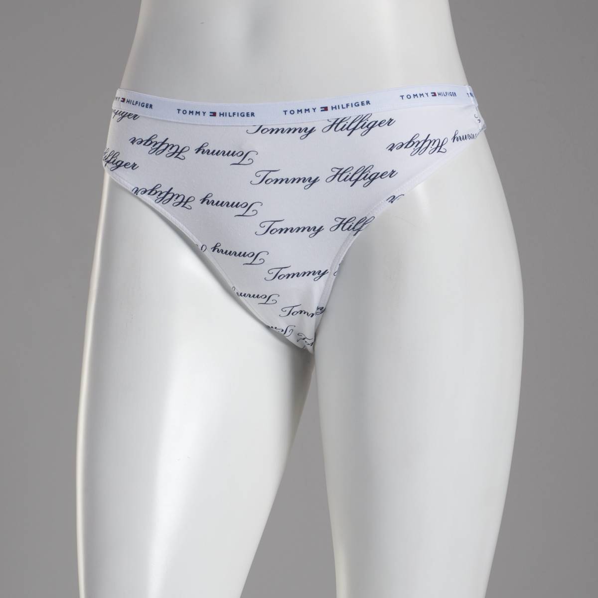 Womens Tommy Hilfiger Logo Thong Panties R11T634