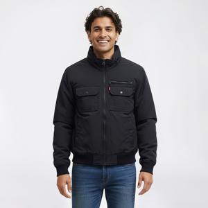 Mens Levi's(R) 2 Pocket Twill Stand Collar Jacket