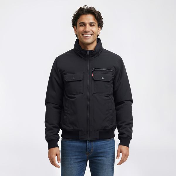 Mens Levi's(R) 2 Pocket Twill Stand Collar Jacket alternate view