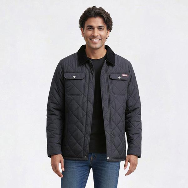 Mens Hunter Diamond Quilted Jacket alternate view